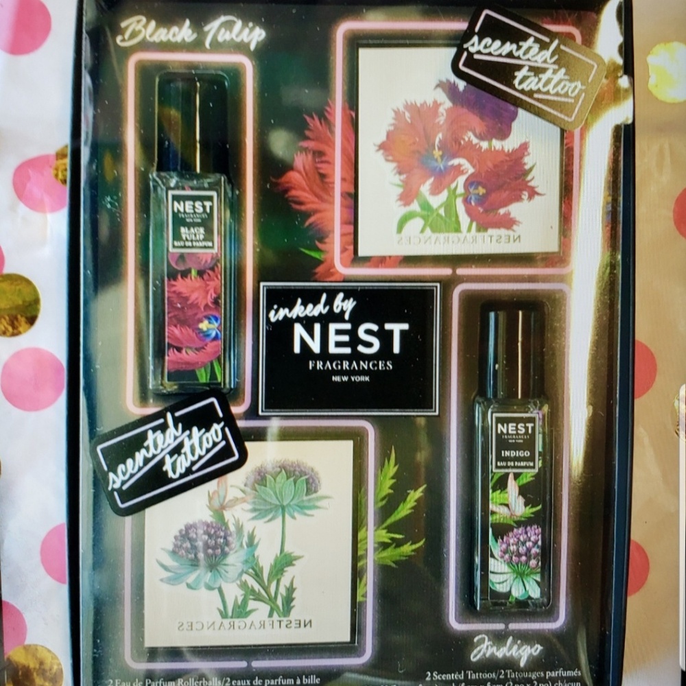 Inked by Nest Bottle & Scent Tattoo Set